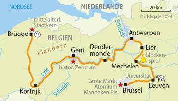 Radreise: Flandern Radtour