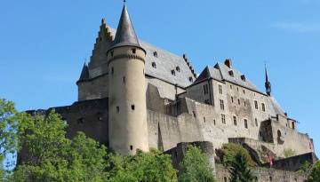 Luxemburg: Burg Vianden